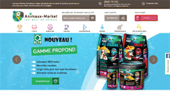 Desktop Screenshot of animaux-market.com